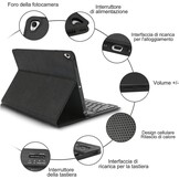 Zwarte Toetsenbordhoes met Bluetooth voor iPad Pro 11" | 72% Korting