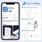 VEEZOOM 4MP WLAN-camera voor binnen, 360 graden PTZ-camerabewaking binnen, 2,4 G wifi baby/huisdier, HD-nachtzicht, AI-persoonsherkenning, one-touch-oproep, automatische tracking, 504D
