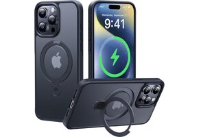 iPhone 15 Pro Hoesje: MagSafe, Standaard & Militaire Valbescherming (71% Korting)