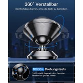 CASEKOO Magnetische Autohouder Telefoonhouder 360° Roteerbaar - Zwart
