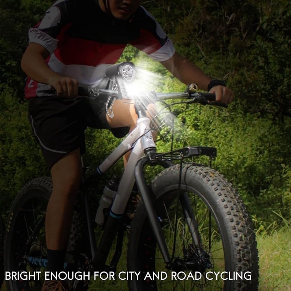 Set achterlichten en achterlichten voor elektrische fiets, 36 V, 48 V, 52 V, 60 V, met DK336 Light Horn Turning Switch E-Bike Light