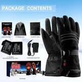 Verwarmde handschoenen voor mannen of vrouwen, 7,4 V, 3200 mAh, elektrische batterij, zelfverwarmende handschoenen voor wintersport
