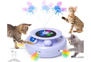 Interactief Katten Speelgoed 3-in-1 - Nu 34% Korting!
