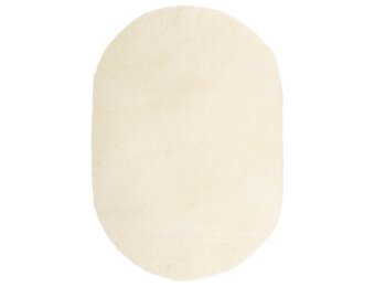 vidaXL Hoogpolig vloerkleed NAVARRA 300x200 cm polyester crèmekleurig