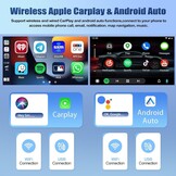 CAMECHO Android Radio met Navigatie voor VW Golf 6 Golf 5 T5 Skoda Seat Polo Caddy,7 Inch Scherm autoradio 2 DIN met Bluetooth FM RDS WIFI Mirror Link+Canbus