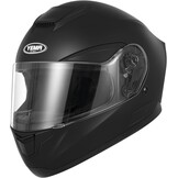 YEMA YM-831 Integraalhelm Motor/Scooter Mat Zwart Maat L