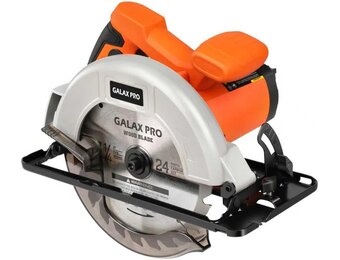 GALAX PRO 1400W cirkelzaag met 62mm zaagdiepte