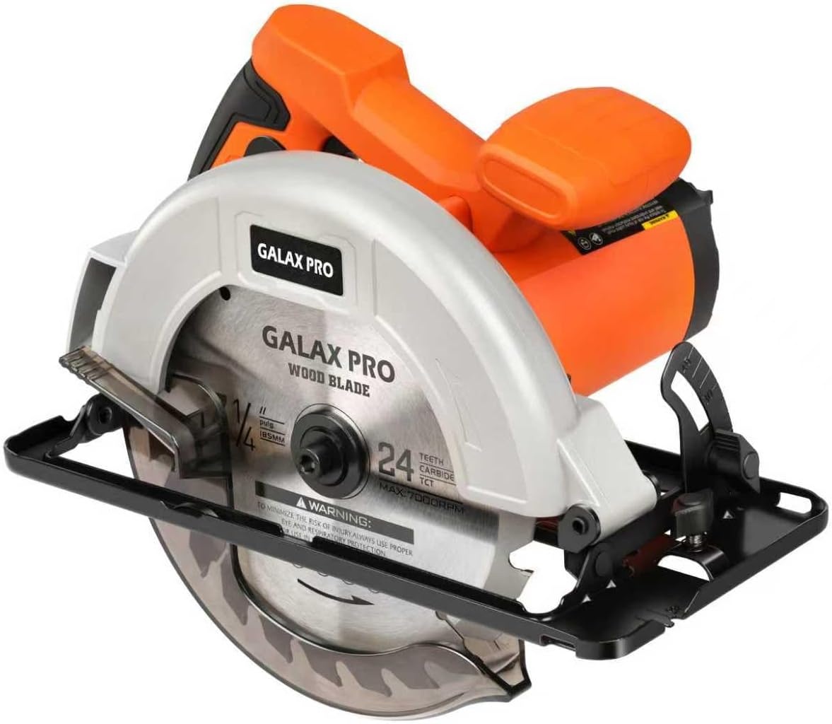 GALAX PRO 1400W cirkelzaag met 62mm zaagdiepte
