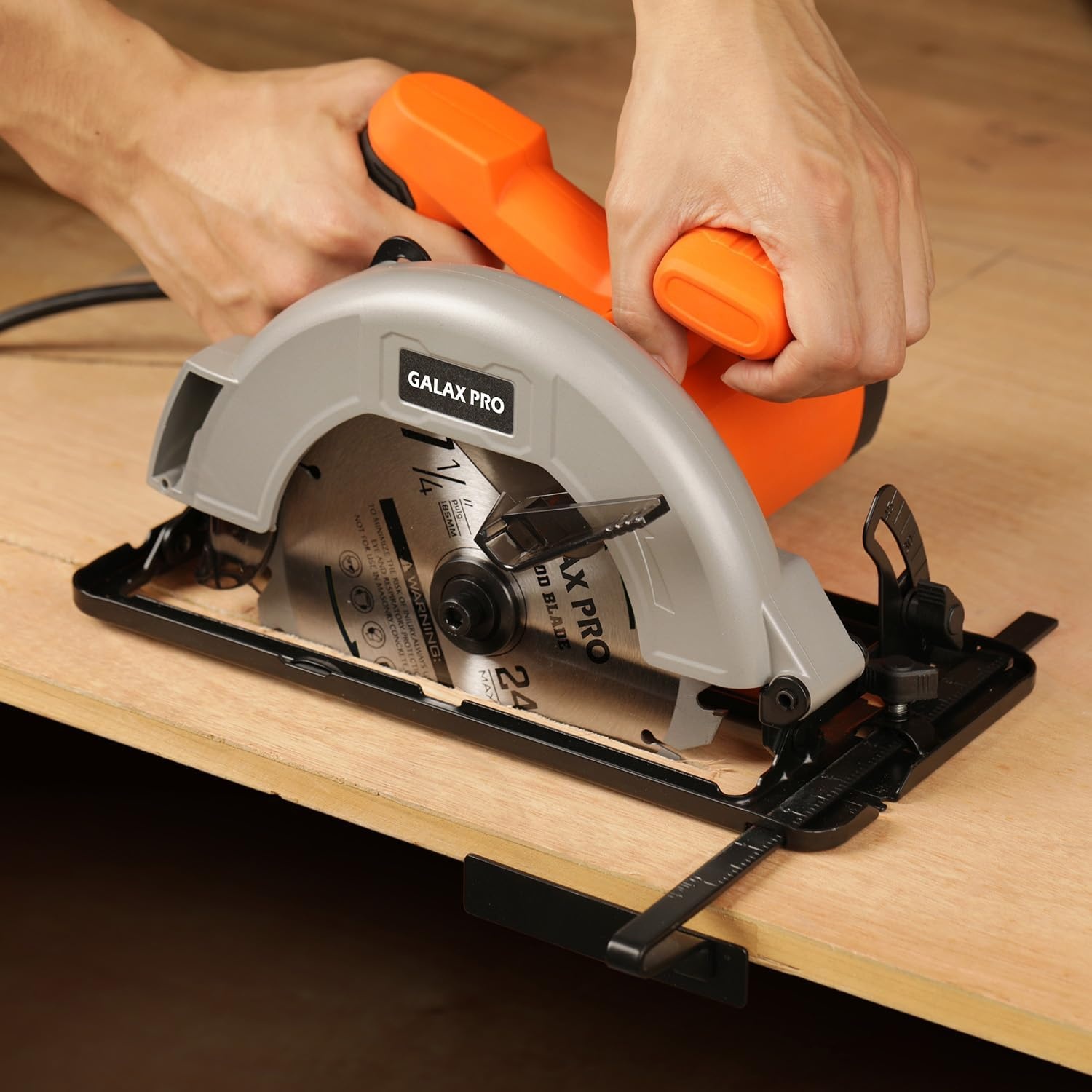 GALAX PRO 1400W cirkelzaag met 62mm zaagdiepte