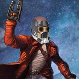 Star Lord Deluxe helm met volledig hoofd, Galaxy Guardians-helm, Halloween-kostuum, cosplay, party, rekwisieten voor volwassenen