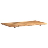 vidaXL Tafelblad 100x(50-60)x2,5 cm massief acaciahout