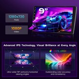 4+64G Android Autoradio voor BMW 5 E39 E53 M5 X5 1996-2007 met Wireless Carpaly&Android Auto, 9'' IPS Touch Screen Radio met Bluetooth 5.0/GPS/Achteruitrijcamera/FM/WiFi/SWC