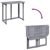 vidaXL Balkontafel Massief Acaciahout - 34% Korting!