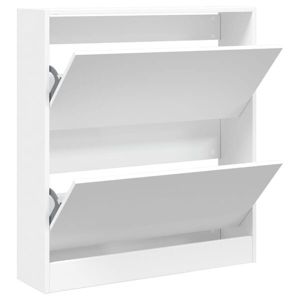 VidaXL Schoenenkast 80x21x87,5 cm Wit - 85% Korting!
