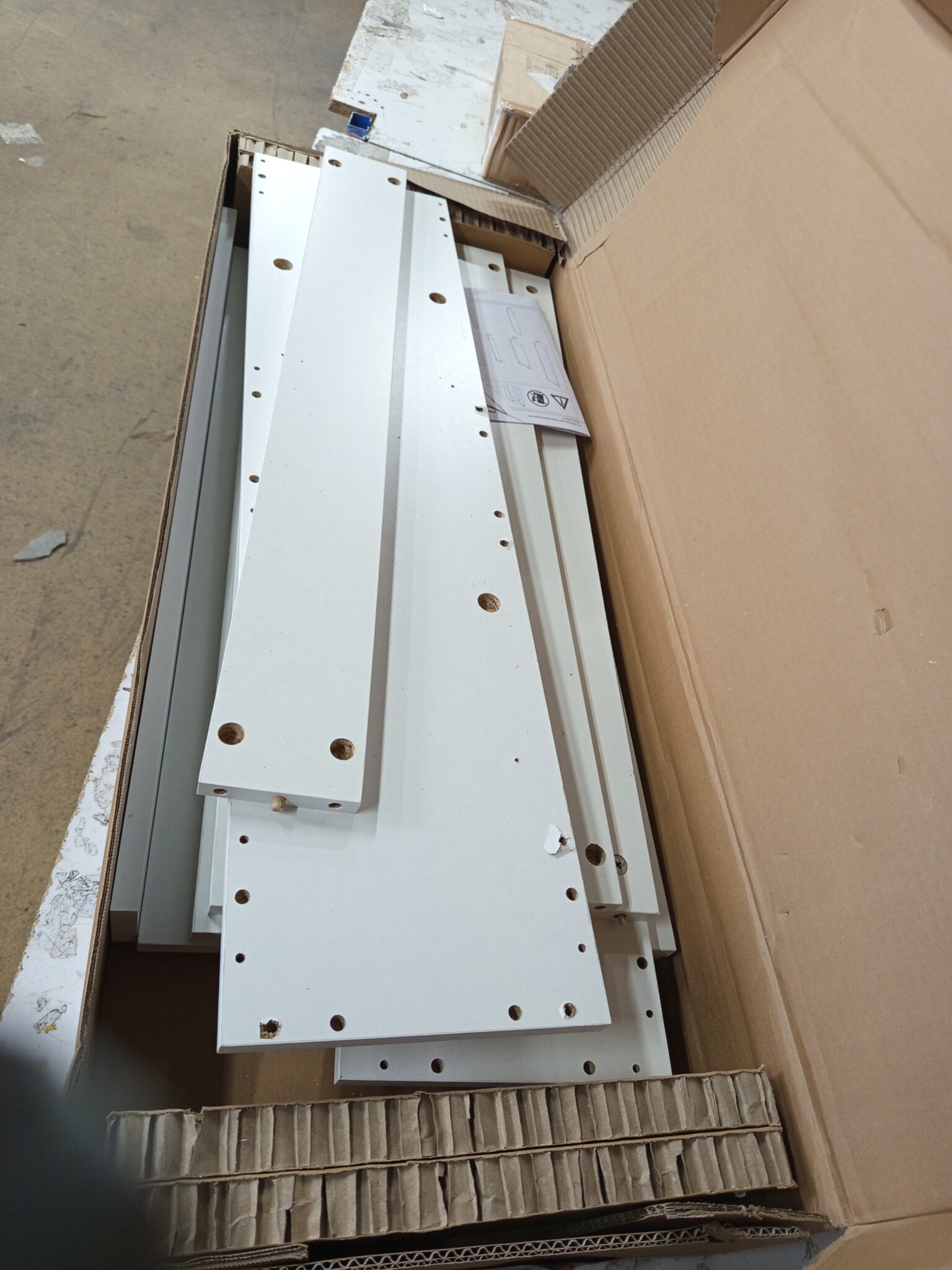 VidaXL Schoenenkast 80x21x87,5 cm Wit - 85% Korting!