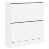 VidaXL Schoenenkast 80x21x87,5 cm Wit - 85% Korting!