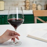 Krosno Grote Bourgogne-roudewijn­glazen | Set van 6 | 860 ml | Splendour-collectie | Perfect voor thuis, restaurants en feestjes | Vaatwasmachinebestendig | Loodvrij kristalglas