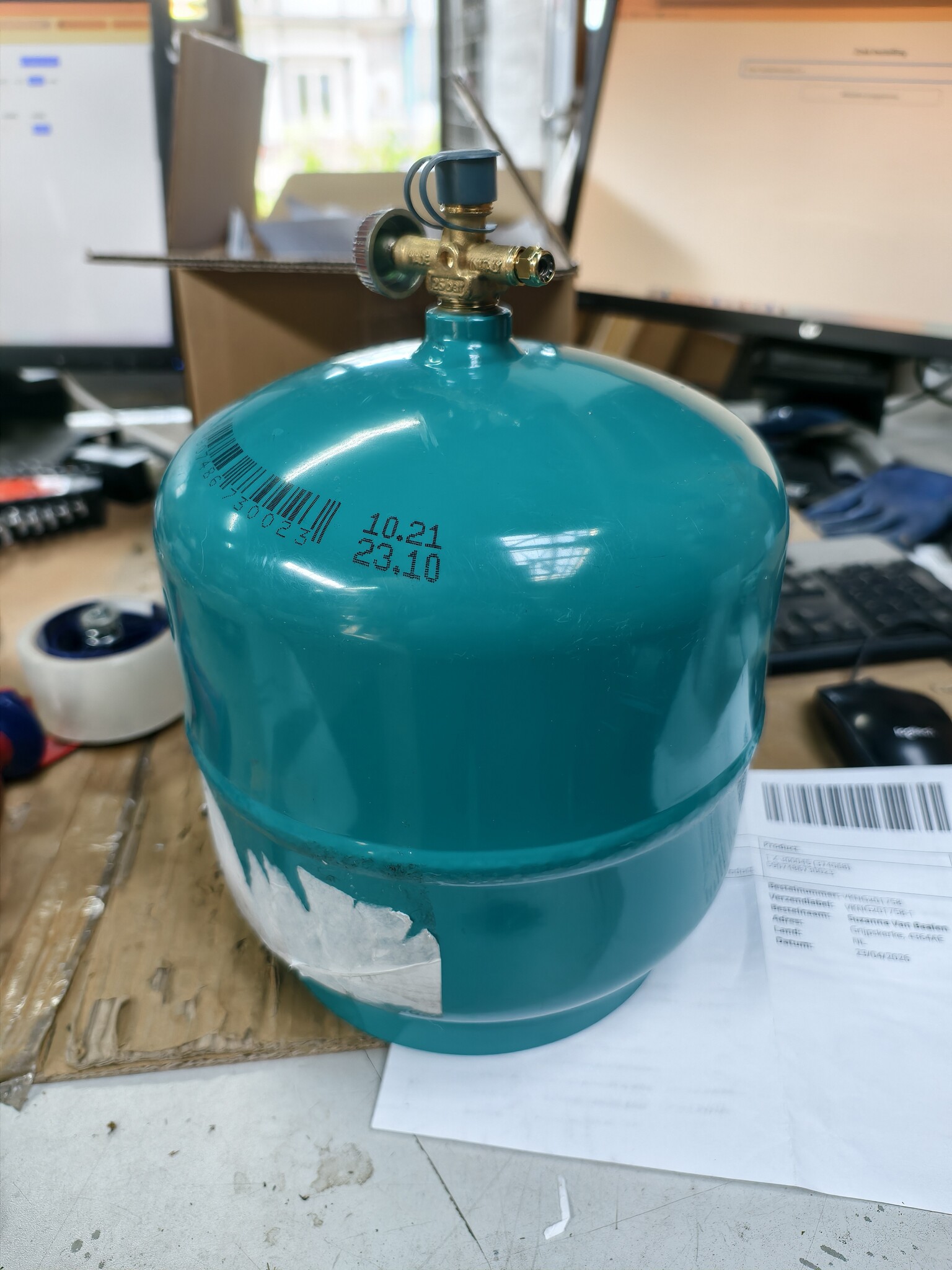 Geretourneerde Gasfles 3kg - 53% Korting