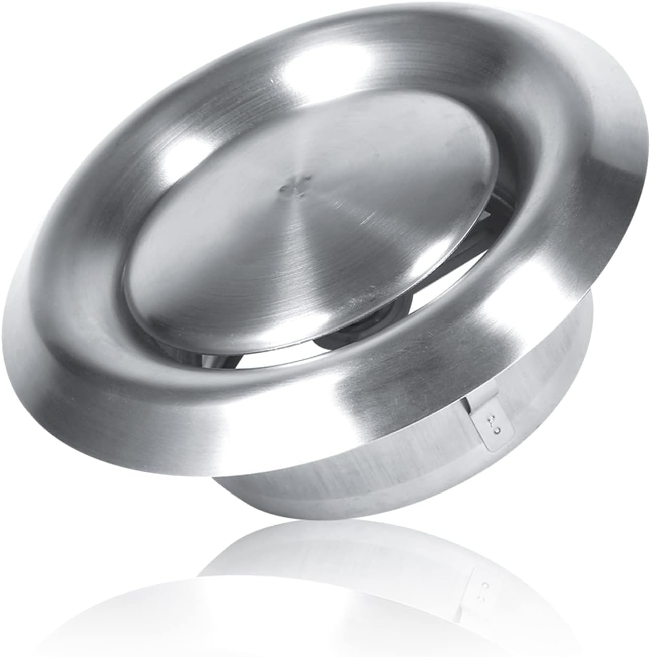Ventilatiekap RVS Rond 100mm