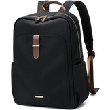 GOLF SUPAGS Reistas Rugzak Dames Zwart - Geschikt voor 13.3 inch Laptop, Waterafstotend