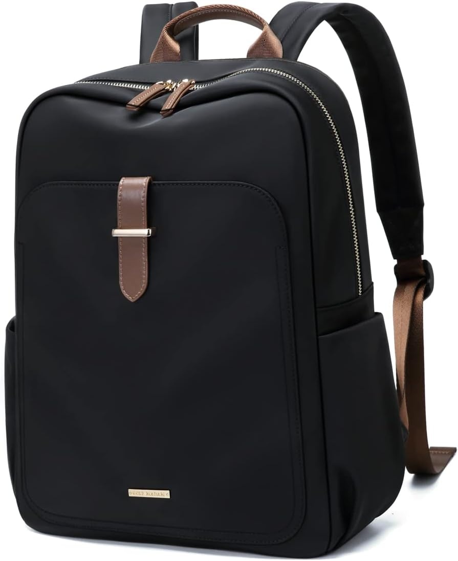 GOLF SUPAGS Reistas Rugzak Dames Zwart - Geschikt voor 13.3 inch Laptop, Waterafstotend