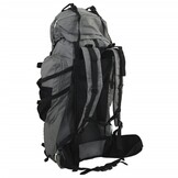 vidaXL Wandelrugzak 60 L oxford stof grijs