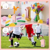 PlusFive Ballonpomp elektrisch voor lange ballonnen (roze)