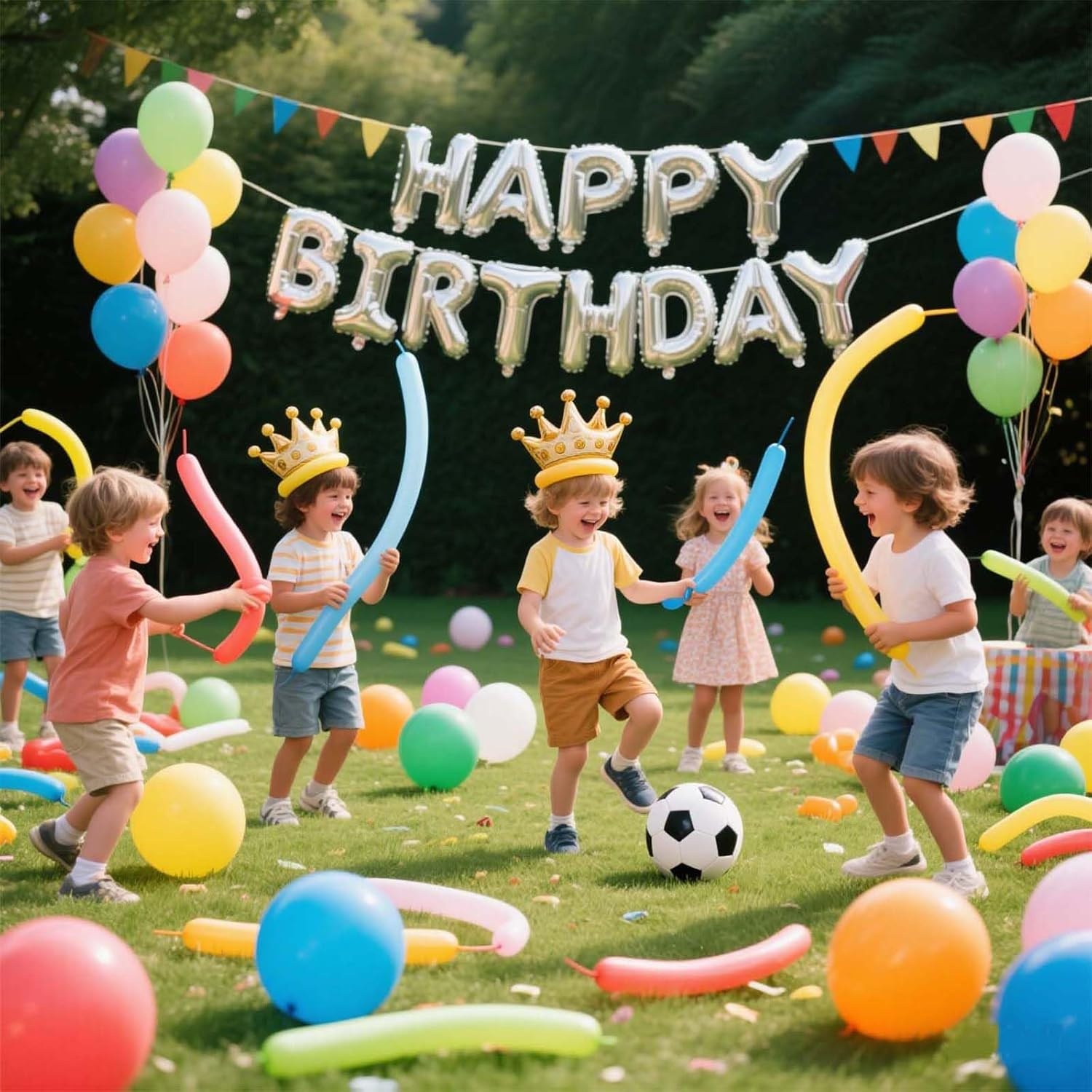PlusFive Ballonpomp elektrisch voor lange ballonnen (roze)