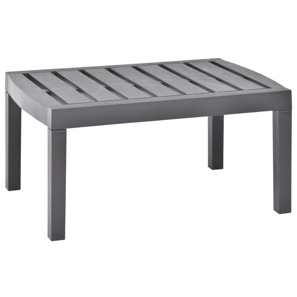 VidaXL Tuintafel Mokka - Kunststof, 34% Korting!