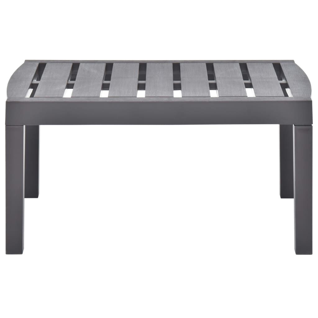 VidaXL Tuintafel Mokka - Kunststof, 34% Korting!
