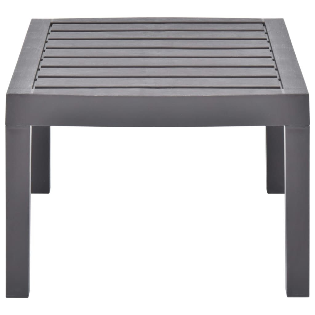 VidaXL Tuintafel Mokka - Kunststof, 34% Korting!