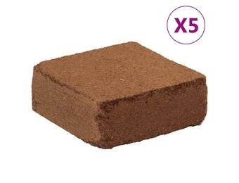 vidaXL Kokosvezelblokken 25kg - 34% Korting!