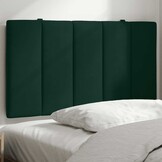 vidaXL Hanko Hoofdkussen 80cm Donkergroen Fluweel - 33% Korting