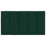 vidaXL Hanko Hoofdkussen 80cm Donkergroen Fluweel - 33% Korting
