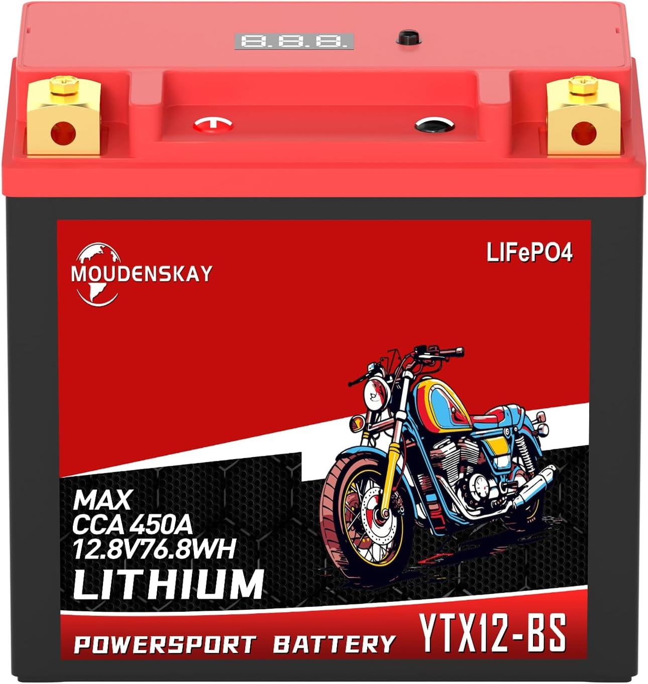 Lithium Startaccu 12V YTX12-BS: 30% Korting