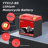 Lithium Startaccu 12V YTX12-BS: 30% Korting