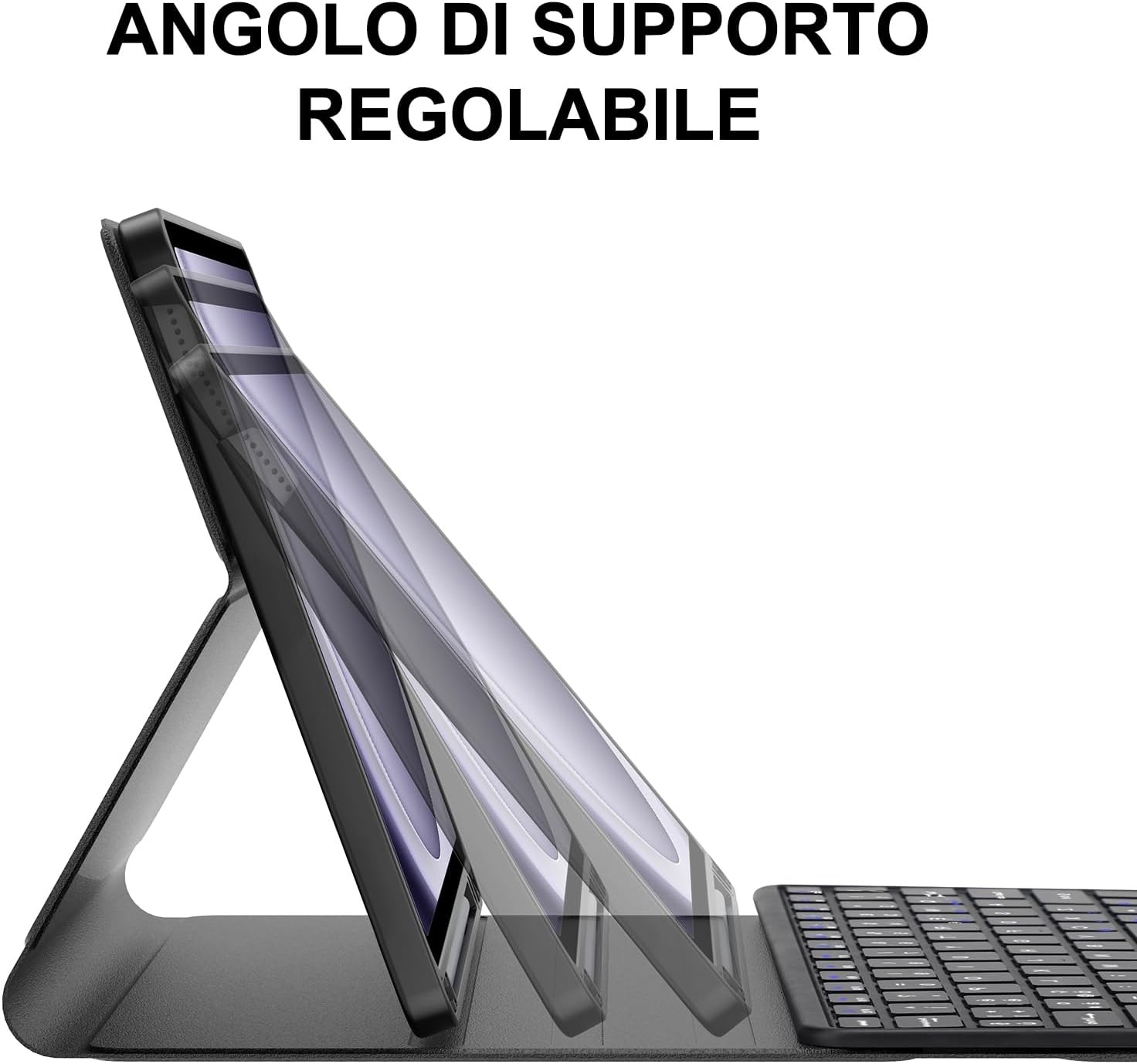 Toetsenbord met Trackpad voor Samsung Tab A9+ 11" (28% Korting)