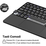 Toetsenbord met Trackpad voor Samsung Tab A9+ 11" (28% Korting)