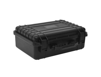 vidaXL Flightcase Draagbaar 47x36x18 cm Zwart - 34% Korting!