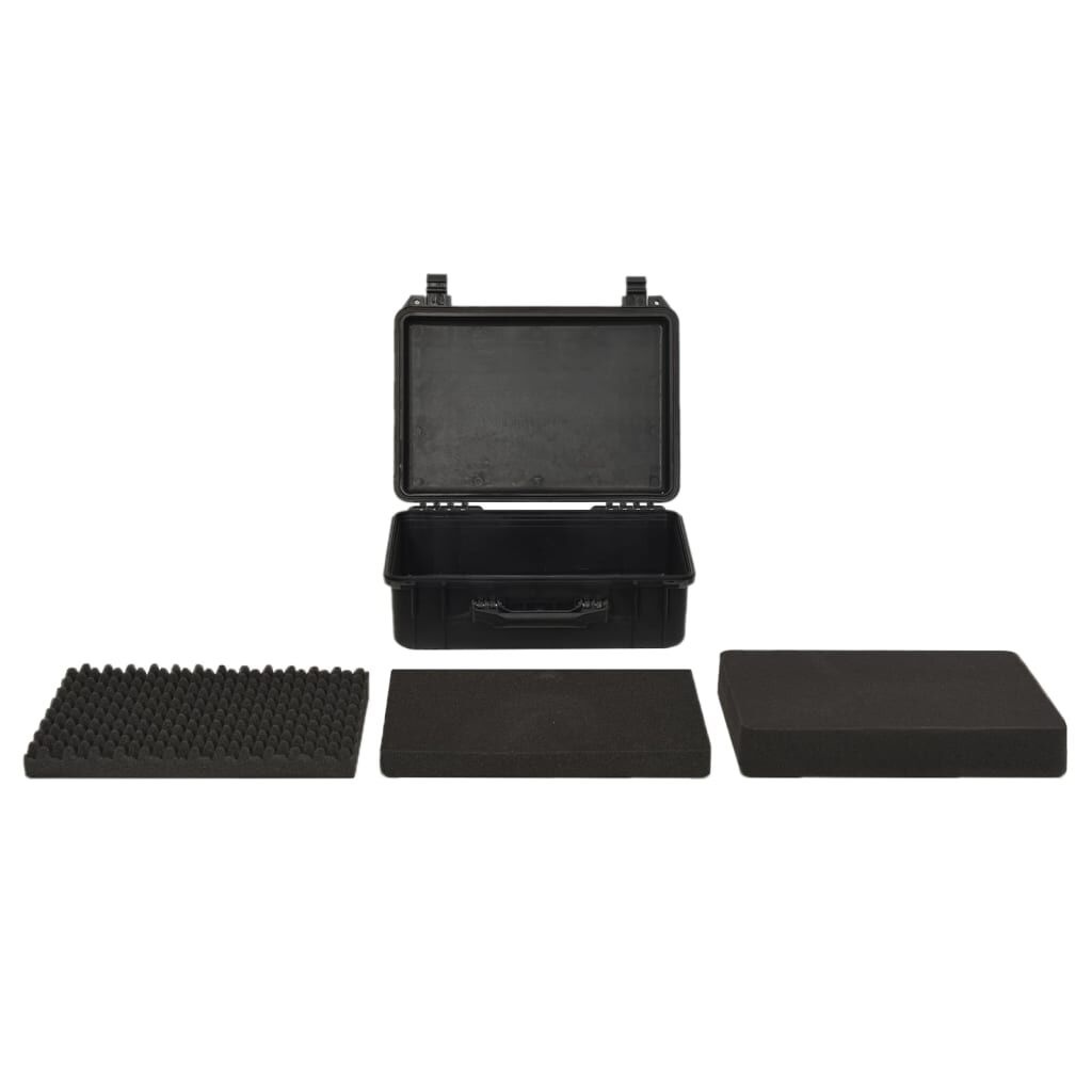 vidaXL Flightcase Draagbaar 47x36x18 cm Zwart - 34% Korting!