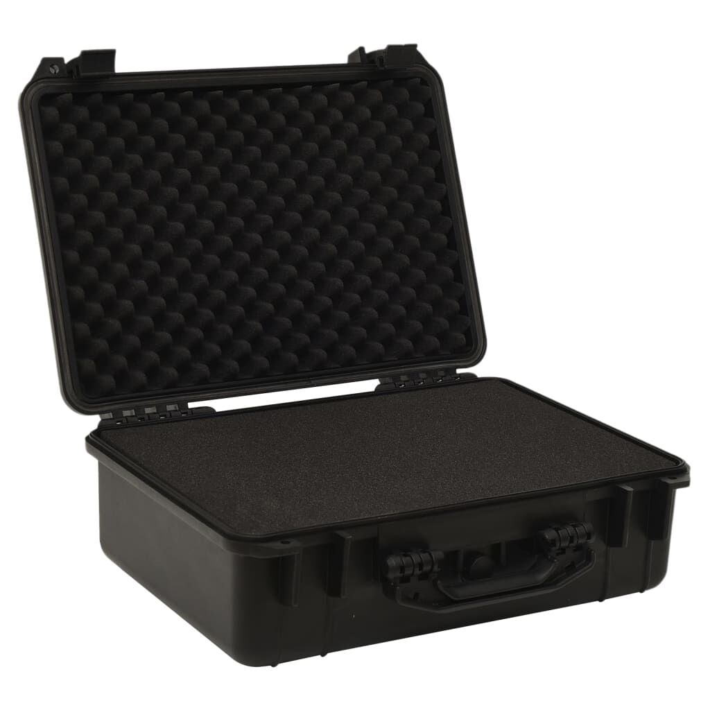 vidaXL Flightcase Draagbaar 47x36x18 cm Zwart - 34% Korting!