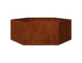vidaXL Cortenstaal Plantenbak 138x120x45 cm - 29% Korting