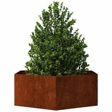 vidaXL Cortenstaal Plantenbak 138x120x45 cm - 29% Korting