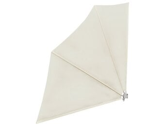 vidaXL Balkonscherm Inklapbaar Crème 140x140 cm - 59% Korting