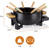Tristar Fondueset Elektrisch - 8 pers. - 1000W - 28% korting