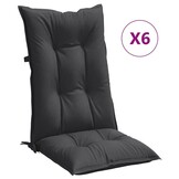 vidaXL Stoelkussens Hoge Rug (6 stuks) - 35% Korting!