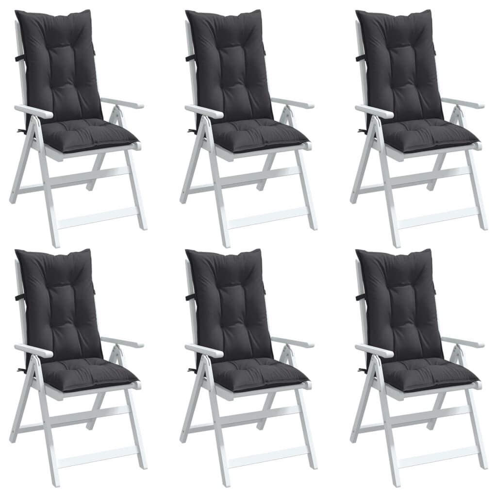 vidaXL Stoelkussens Hoge Rug (6 stuks) - 35% Korting!