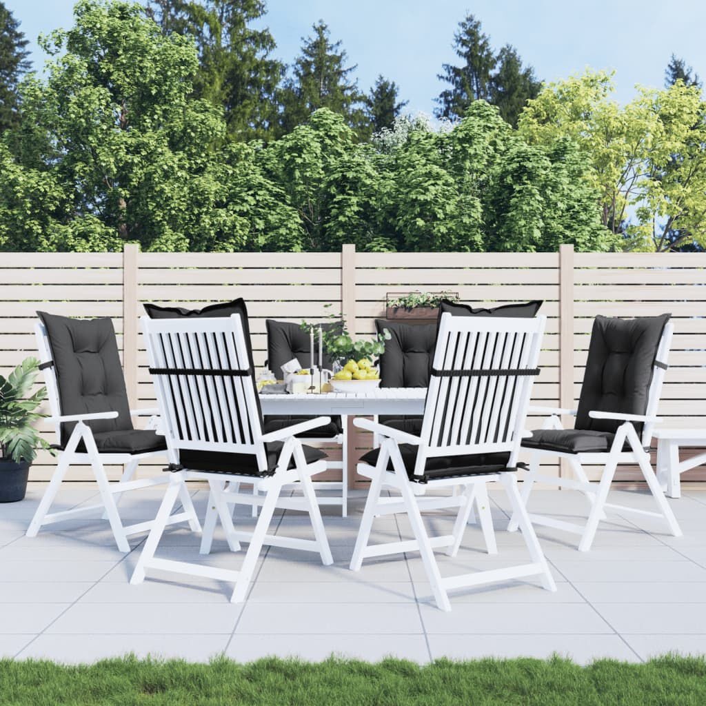 vidaXL Stoelkussens Hoge Rug (6 stuks) - 35% Korting!