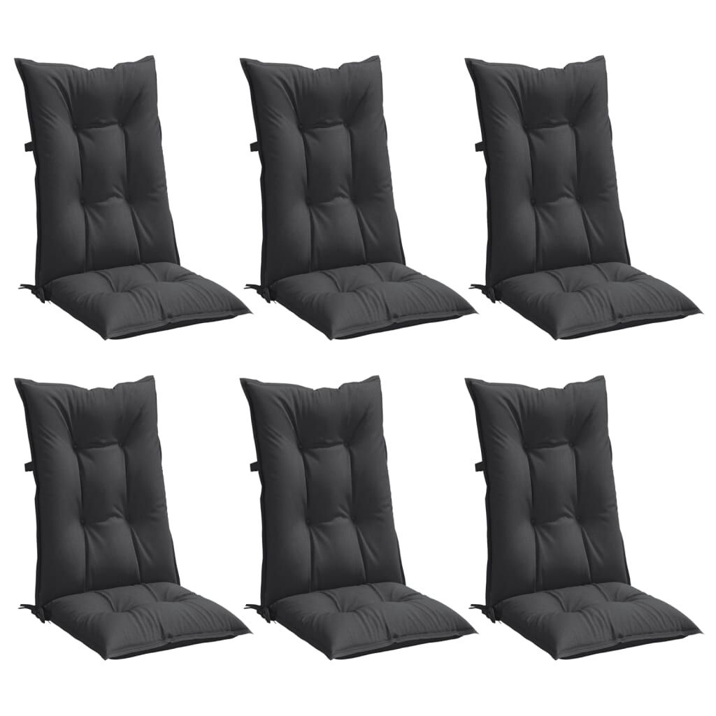 vidaXL Stoelkussens Hoge Rug (6 stuks) - 35% Korting!