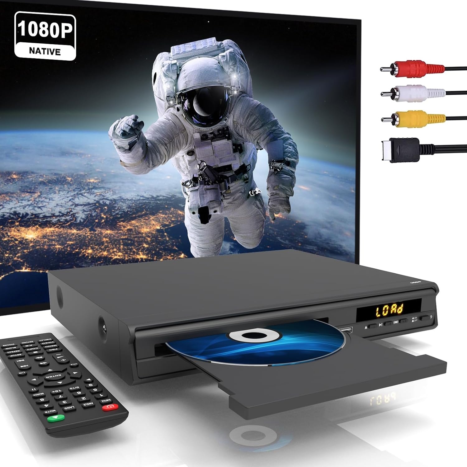 HDMI DVD-speler 1080P Regio-vrij - 29% Korting!